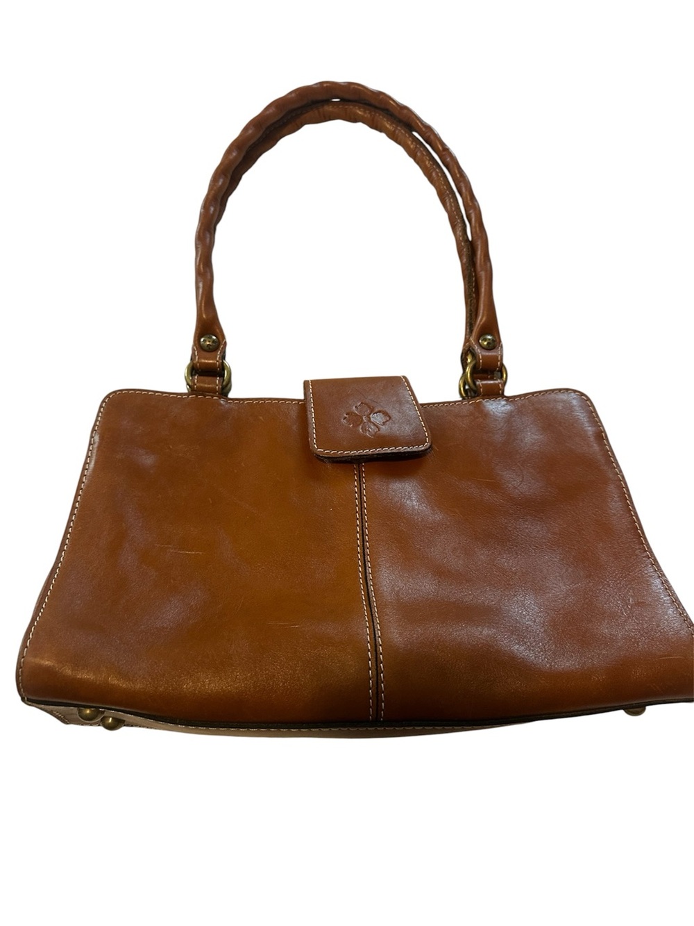 Patricia Nash Rienzo Cognac leather purse